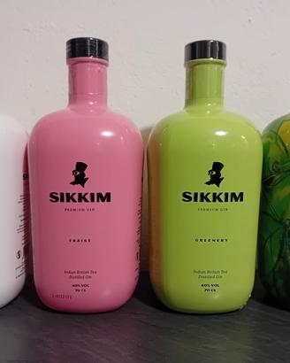 Gin indiano Sikkim vari gusti