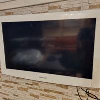 Tv Samsung bianco con Decoder