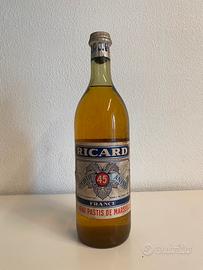 Liquore Ricard Anise Pastis De Marseille Vintage