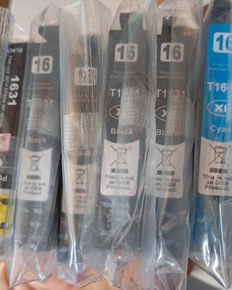 8 cartucce COMPATIBILI EPSON T 163,1 T 1632, T 163