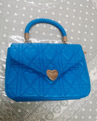 Borsa a Mano e Tracolla Bku Elettrico con Cuori