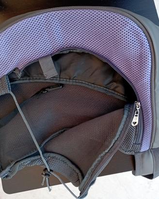 GRAZIOSA BORSA VIAGGIO E CUCCIA MAI USATI