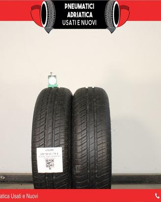 2 Gomme 155 70 R 13 Dunlop al 75% SPED GRATIS