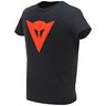 dainese-t-shirt-bambino-casual-logo-kid-nero-rosso