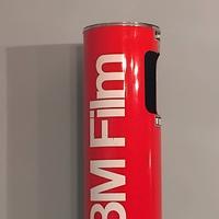 Cestino carta e posacenere pubblicitario 3M Film