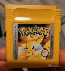 Pokemon giallo Nintendo Game boy color