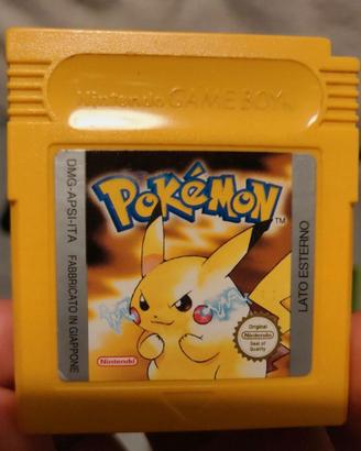 Pokemon giallo Nintendo Game boy color