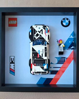 Cornice Vetrina per set LEGO BMW M3 (E30) 77263