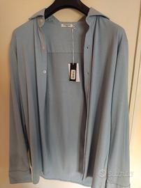 camicia maniche lunghe ancora con cartellino 