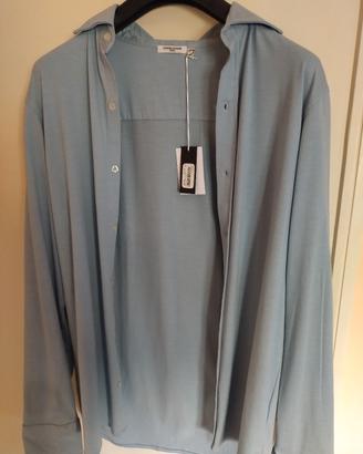 camicia maniche lunghe ancora con cartellino 