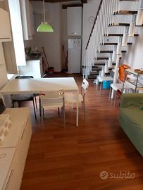 Trilocale ristrutturato su 2 livelli centralissimo