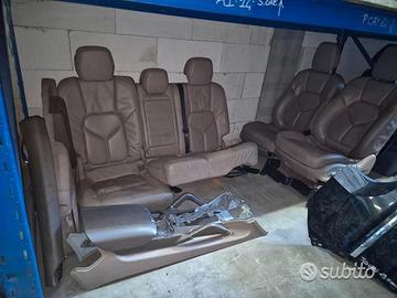 Interno In Pelle Biscotto Per Porsche Cayenne 2015