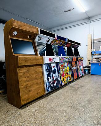 cabinato arcade retrogame sala giochi 