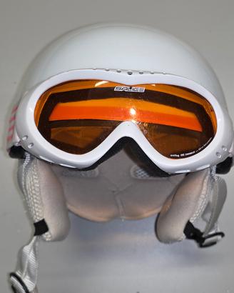 casco bimba+mascherina