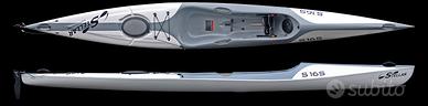 kayak surf ski sit on top stellar s16s carbon 