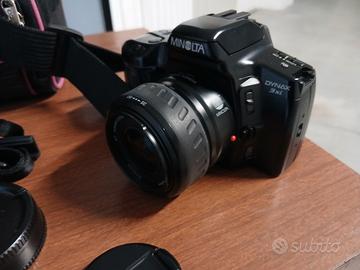 fotocamera minolta a rullino
