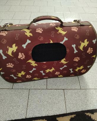 trasportino x cane fino 5 kg
