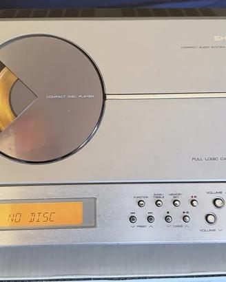 Sharp XL-T200H Compact Audio System Tape Radio CD