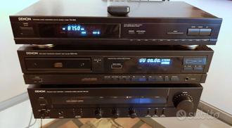 impianto hi fi Denon PMA 320 / DCD 610 / TU 260  			
