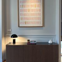 Mobile Ikea Besta 3 ante con piede in ottone