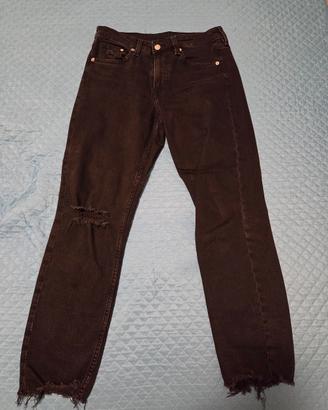 jeans neri donna H&M