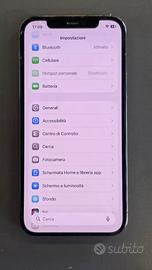 Display iPhone 12 con difetto al vetro