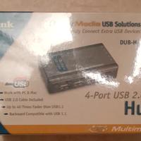duplicatore 4 porte USB 2.0 D-Link