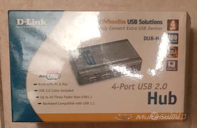 duplicatore 4 porte USB 2.0 D-Link