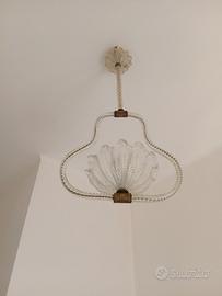 Lampadario sospensione Murano Barovier e Toso