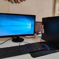 Lotto computer, hard disk, monitor