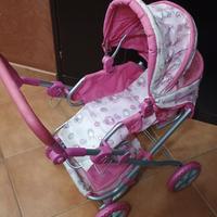 Carrozzina, passeggino per bambole