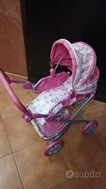 Carrozzina, passeggino per bambole