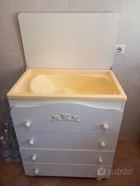 Fasciatoio Mibb bianco con orsetti