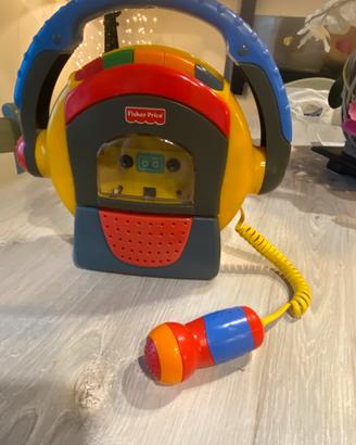 Fisher Price regiatratore vintage 74885