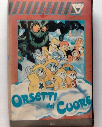 VHS ORSETTI DEL CUORE (1985) W. DISNEY -NUOVA