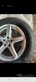 cerchi lega 6x15/ 5fori  gomme termiche 
