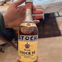Brandy stock 84 bottiglia vintage anni 60 70