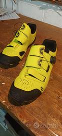 Scarpe da MTB SCOTT TEAM BOA nr 44 gialle.