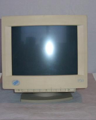 Monitor Pc IBM 15" vintage FUNZIONANTE