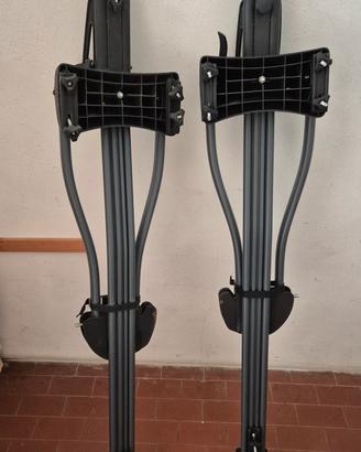 Portabici con chiusura a chiave. 