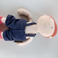 Moulin Roty ragazzino in salopette30cm