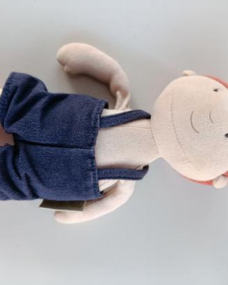 Moulin Roty ragazzino in salopette30cm