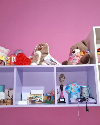 Scaffali per cameretta 