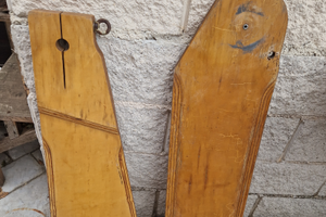 Timone deriva in legno