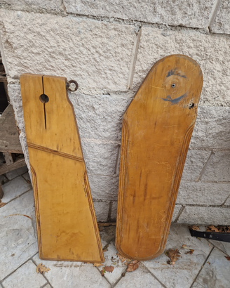 Timone deriva in legno