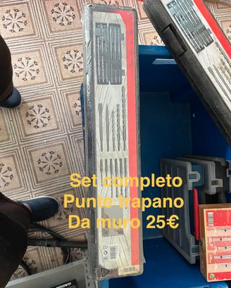 Punte trapano da muro