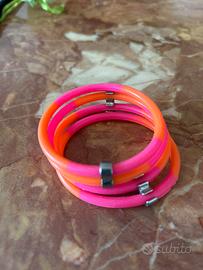 Braccialetto in gomma morbida fluo – Bimba