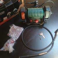 Mola Smerigliatrice doppia con albero flessibile P