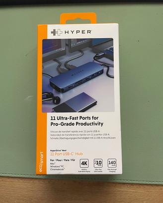 HYPERDrive Next 11-Port USB-C Hub – 11 Ultra-Fast