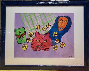 Quadro Originale "Jolly" di Cristina Tronci (2023)